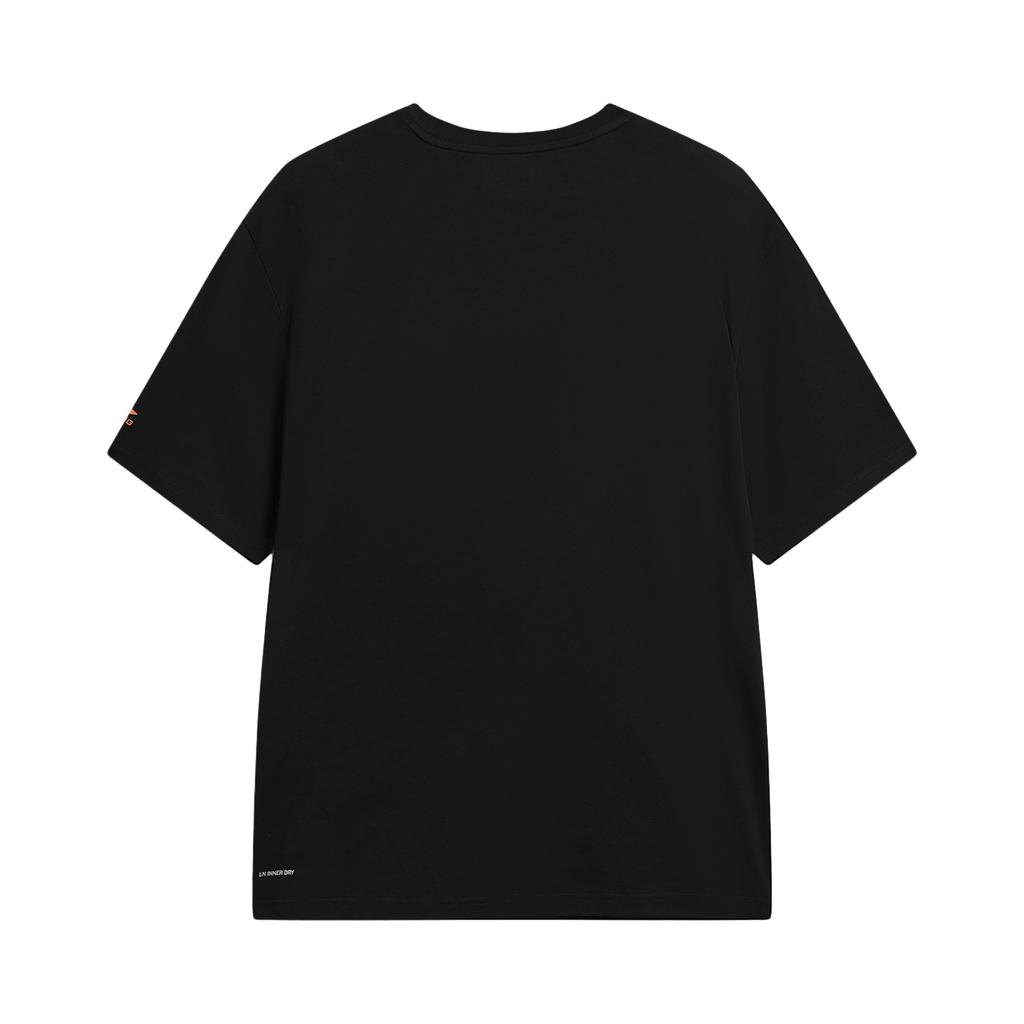 Li-Ning Quick-Drying Cool Antibacterial Round Neck T-Shirt Men Tops ATSW297-1