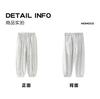 Summer Fashion Leg Tights for Girls, Medium and Large Children's Grid Pattern Splicing Loose and Lightweight Pants