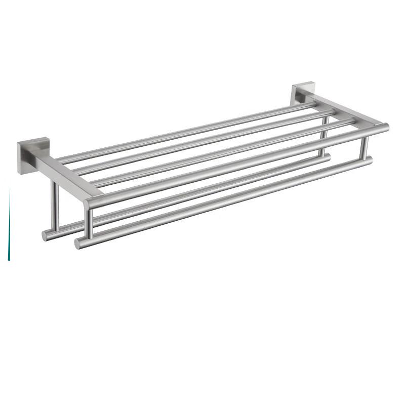 Double-Layer Bathroom Towel Rack