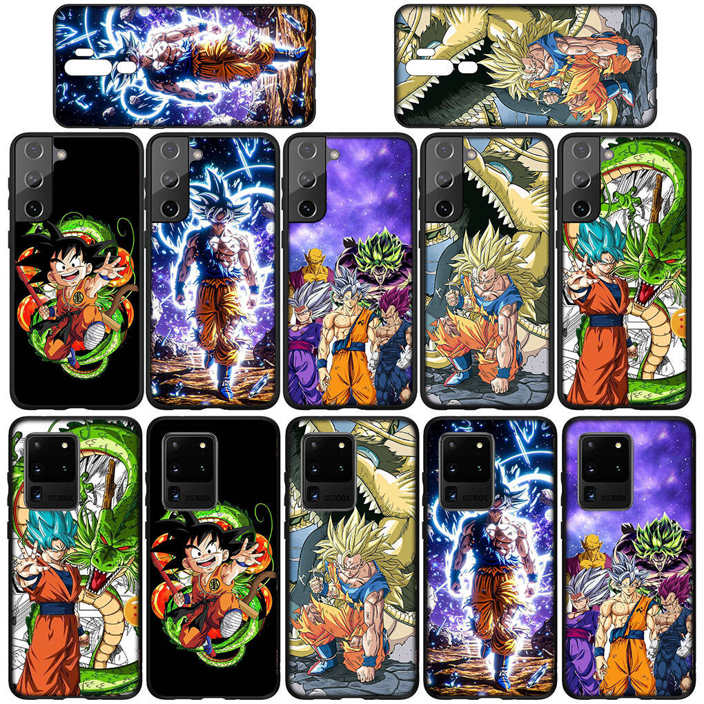 Phone Case for Samsung Galaxy S25 S23 S24 Ultra FE Plus A05 A06 A15 A16 A36 A37 A35 A54 A55 A56 A57 A25 A26 A53 A17 Funda Dragon Son Gokus Ball Super