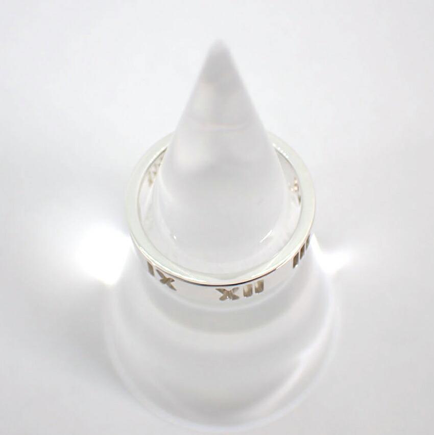 [Used] TIFFANY 925 Open Atlas Narrow Ring Size 6/6/g530-69