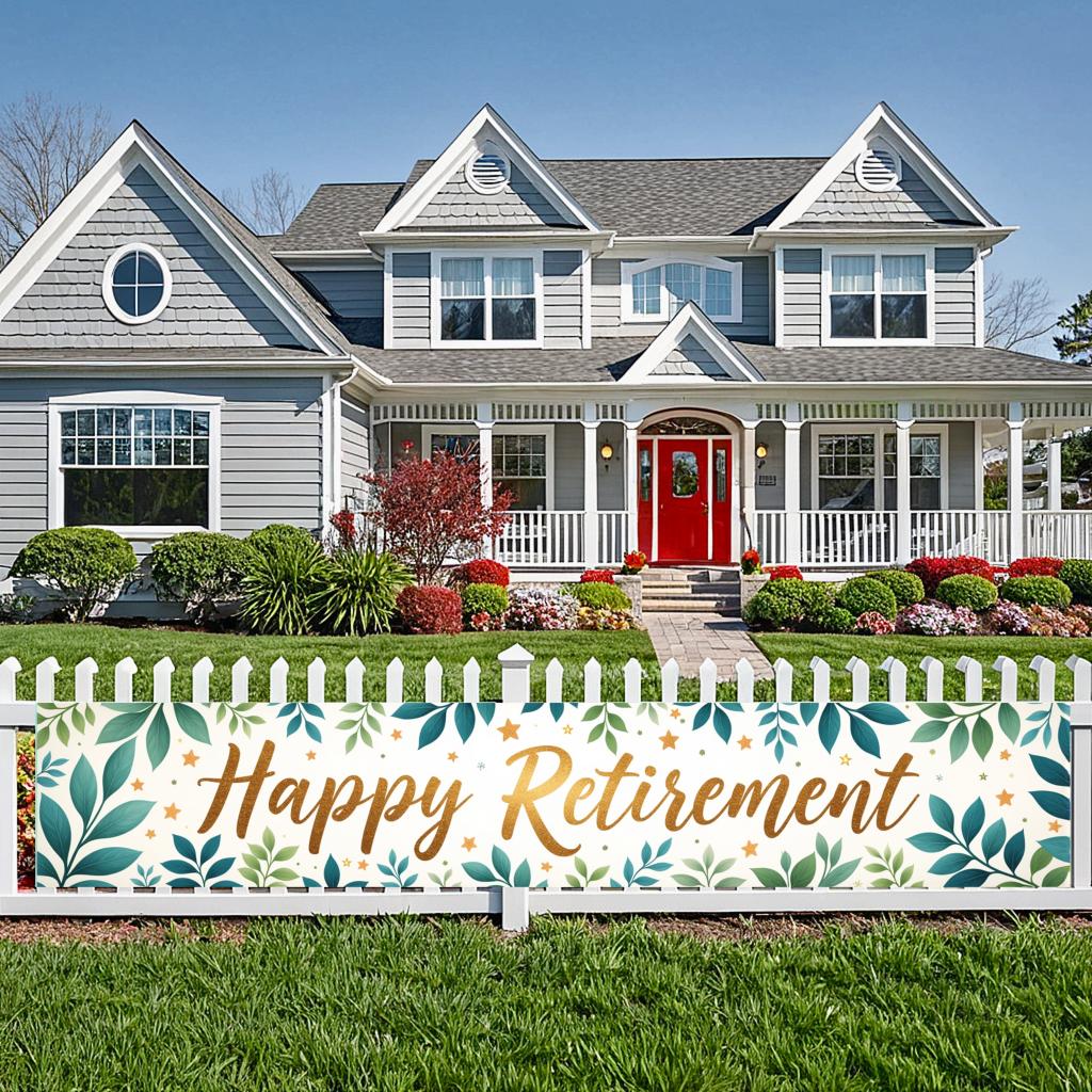 Dekoracyjny Design Dekoracja Eventowa Rekwizyt do Zdjęć Baner Emerytalny do Sesji Zdjęciowej Dekoracja Wewnętrzna Dekoracja Eventowa