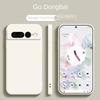 Чехол для Google Pixel 8A Чехол для Pixel 10 Pro 7A 9 Жидкий силикон ТПУ Мягкий Однотонный Для Google Pixel 8 Ударопрочные Задние Чехлы