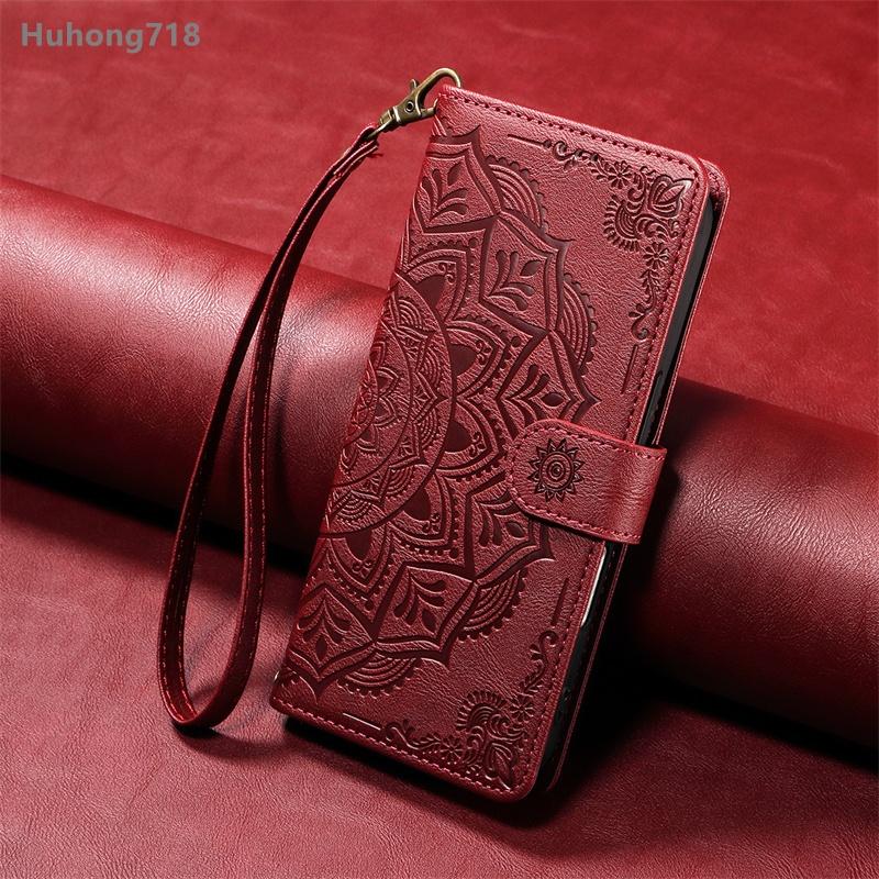 For Xiaomi Poco M3 M4 M5S M6 M7 M8 X3 X5 GT Pro Plus 4G 5G Case Flip Leather Wallet Cover Bumper Shockproof With Wrist Strap