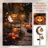 Luce Paletto Decorativa Luna Zucca di Halloween per Decorazione Giardino Esterno
