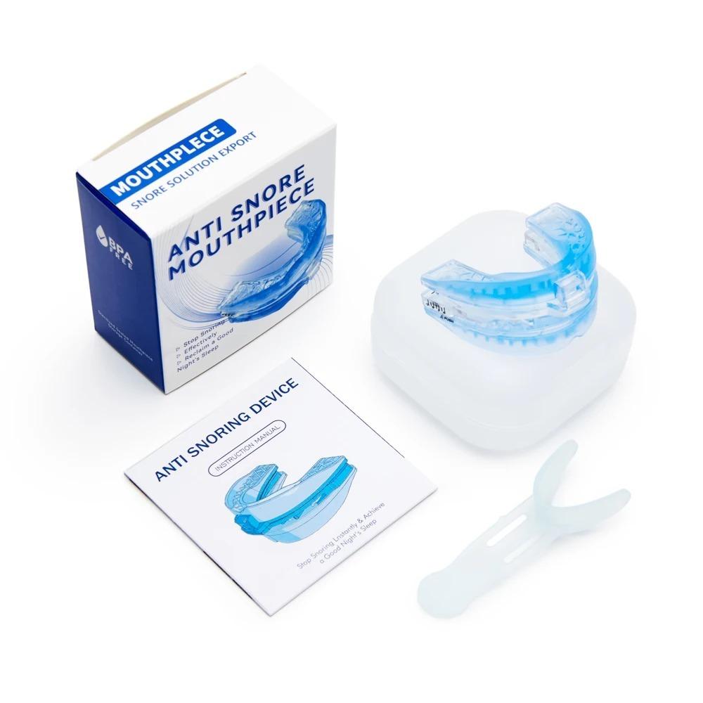 Improve Sleeping Bruxism Mouth Guard Transparent Anti-Snore and Apnea Device  Stop Snoring