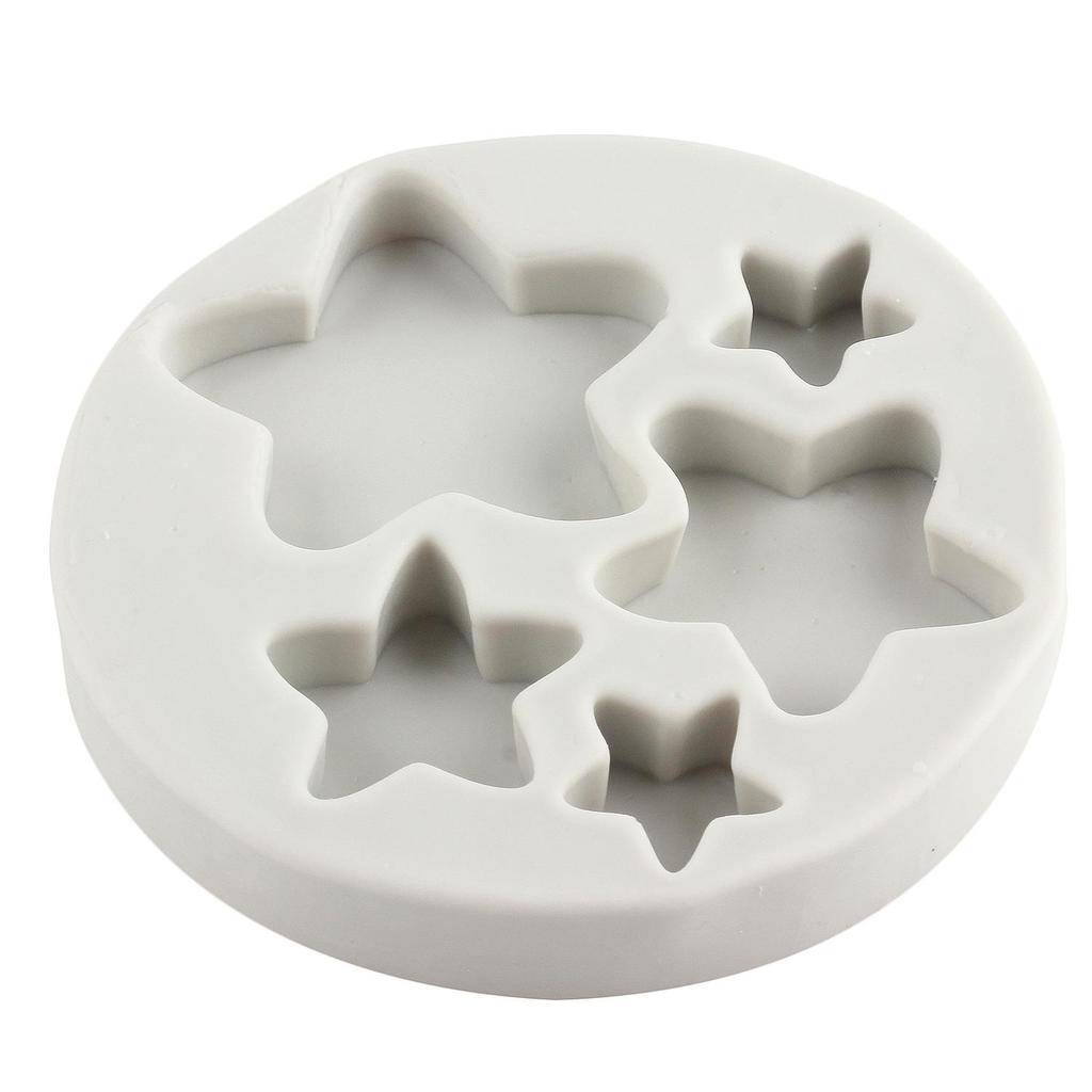 Heart Silicone Mold Love Heart Star Moon Fondant Molds Cake Decorating Tools Theme Cake Dessert Decorated Chocolate Candy Mold