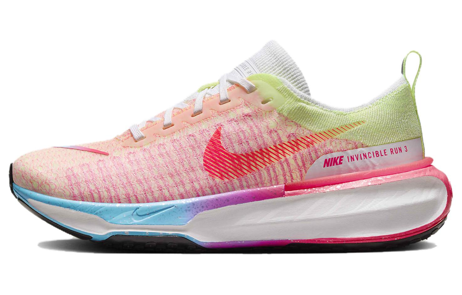 Nike ZoomX Invincible Run 3 Barley Volt Pink Foam Women s FZ3969-705 36.5