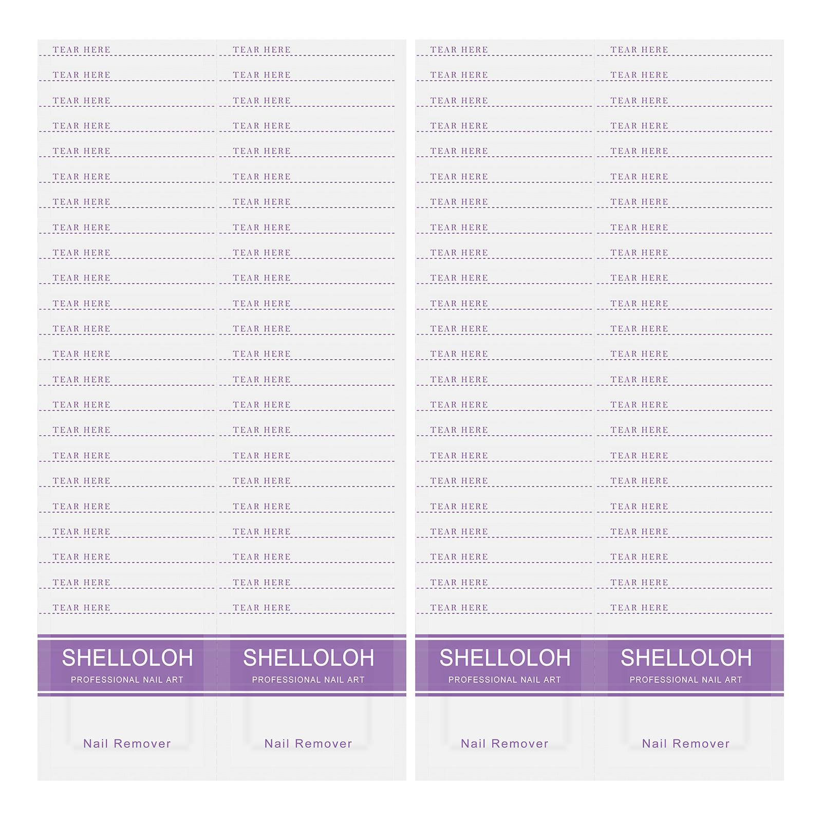 

SHELLOLOH Набор средств для удаления ногтей 50шт Лак для ногтей Подушечки для ногтей Салфетки для ногтей Гель-лак УФ Гель Для наращивания ногтей Гель Для удаления ногтей Набор для маникюра ногтей