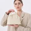 Crocodile Pattern Shell Bag First Layer Cowhide Handbag Large Capacity Commuter Leather Women's Bag Shoulder Messenger Bowling Bag