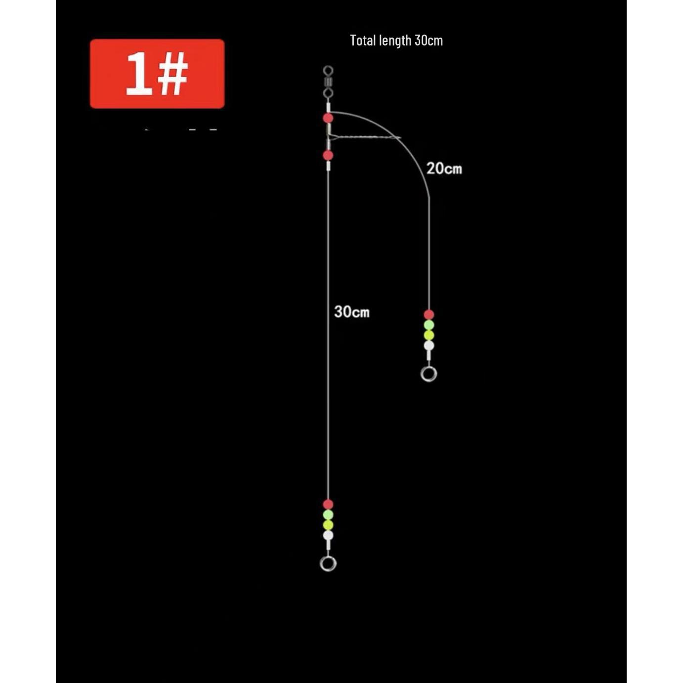 

Протизаплутувальна оснастка для морської риболовлі - Закидання з подвійним гачком, Поплавок Maruse, Плаваючий гачок, Швидка течія