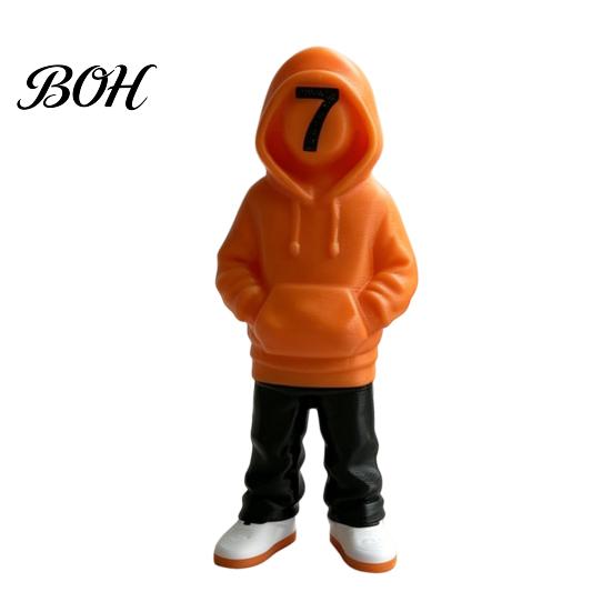 Durable PLA Art Piece 67 Number Doll Ornament, Creative Figures, Street Style Unique Streetwear Statue Gaming Table Display Collectibles, for