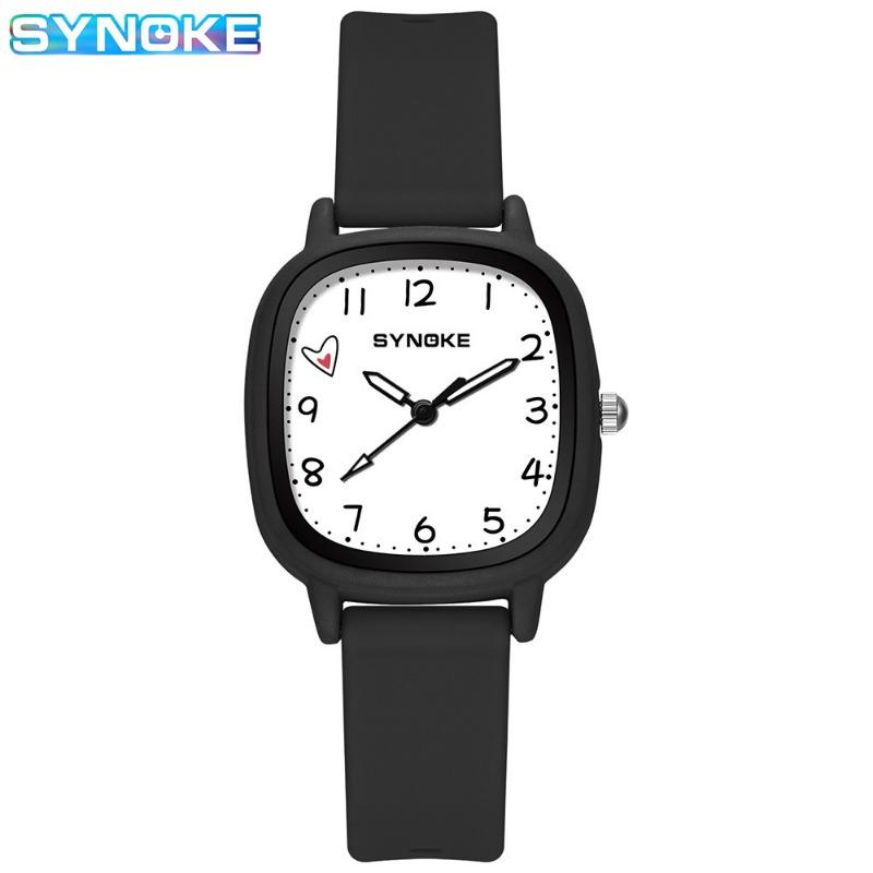 Top Brand New Student Quartz Watch Men's and Women's Fashion Trendy Silicone Wristwatch Retro Simple Style Wristwatch