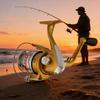 Yumoshi Highperformance Metal Fishing Reel With Steel Shaft And Gear For Deep Sea And Freshwater