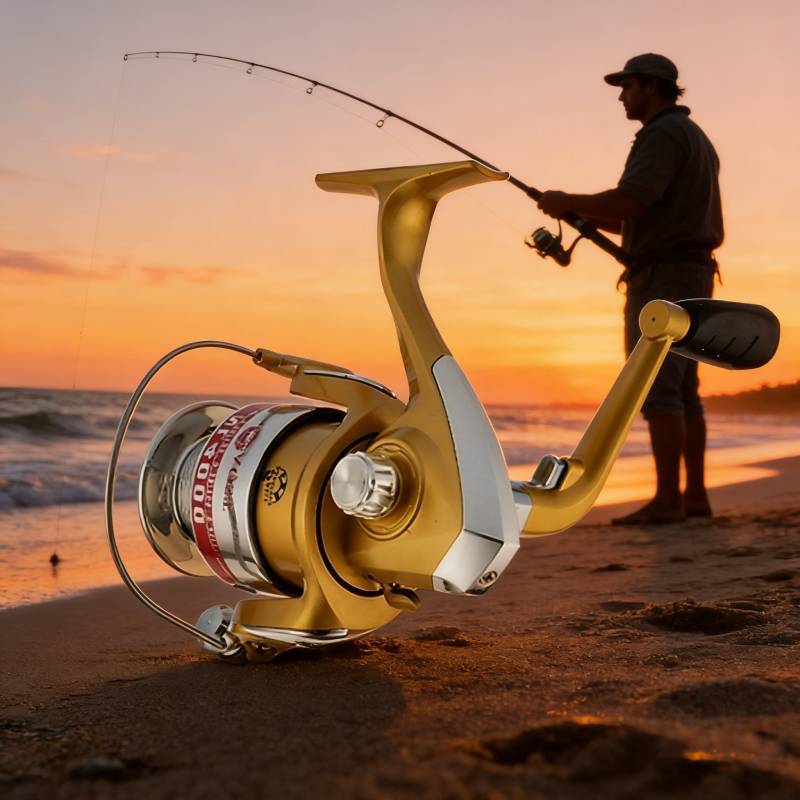 

Yumoshi Ef Series Spinning Reel With Metal Shaft And High Capacity Line For Professional Fishing StyleA