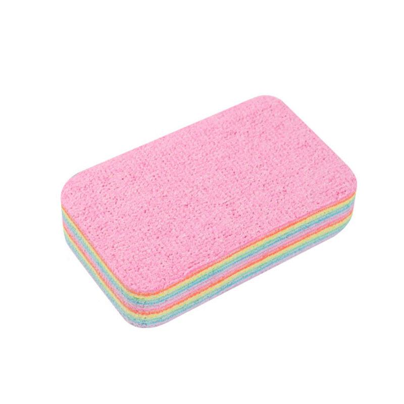 Rainbow Tearable Dishcloths: Absorbent, Lint-Free, Dual-Use Wet/Dry Cleaning Rags
