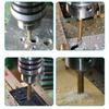 6pcs/set  Drill Bit Set Spiral Screw Metric Composite Tap Drill Bit Tap Twist Drill Bit Set for Cutting Drilling Polishing