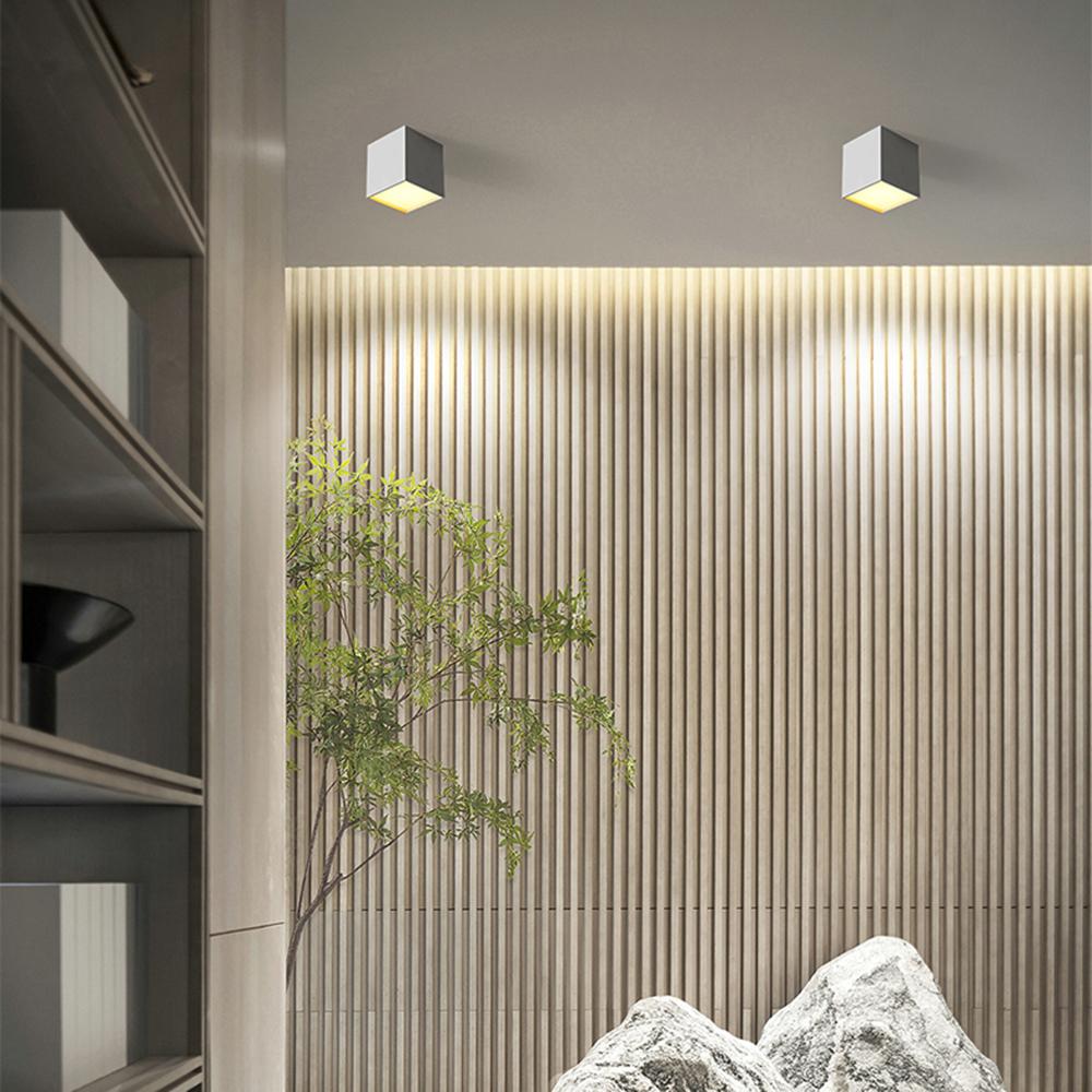 Surface Mounted Downlight 5W/9W/12W LED Spotlight Indoor Home Lighting Aisle Corridor Light Bedroom Living Room Ceiling Light