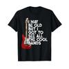 I May Be Old But Got To See All The Cool Bands Concert T Shirt Vintage Washed Stretched Unisex Top For Everyday Wear Versatile