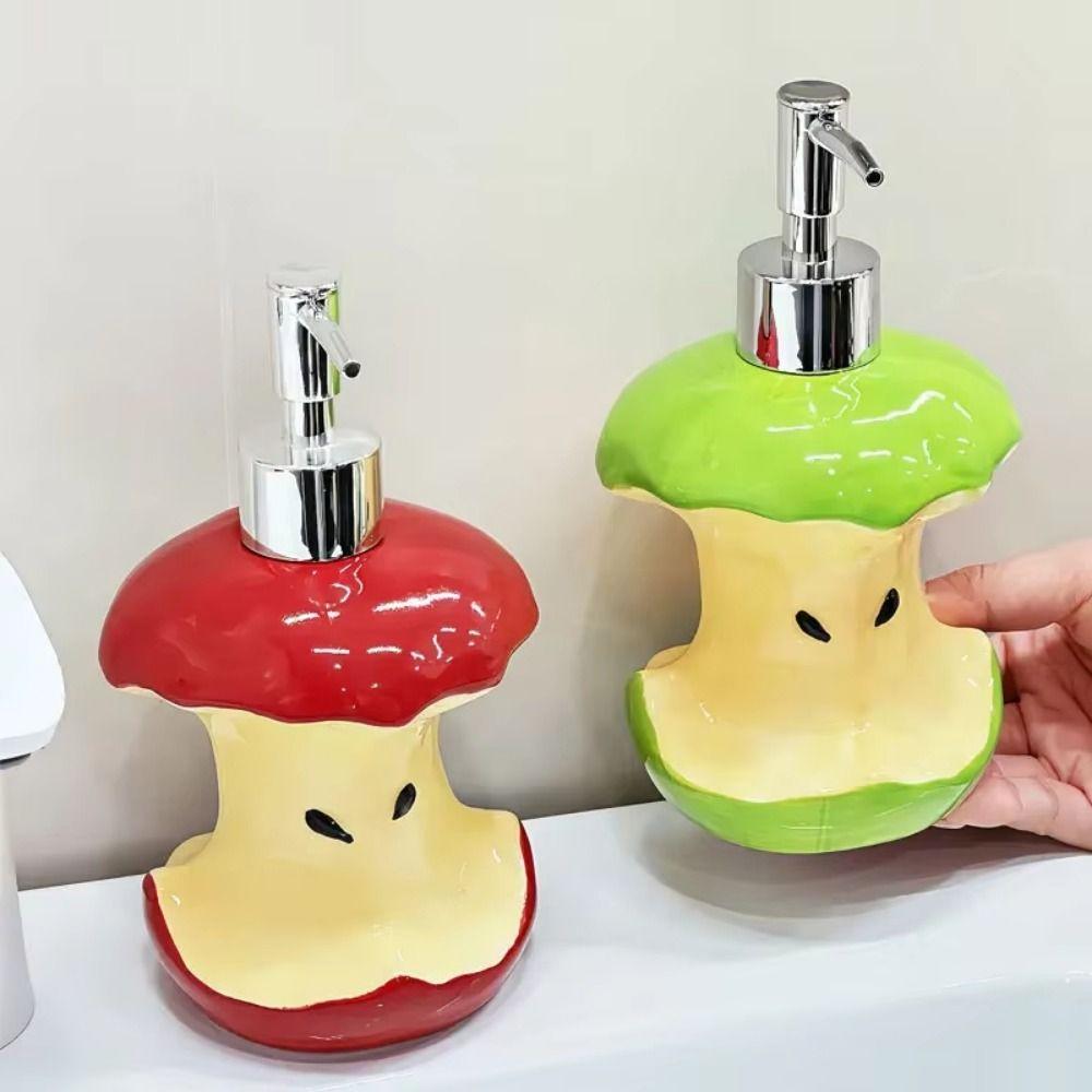Creative Shower Gel Soap Dispenser Ceramic Bottle Ceramic Lotion Bottle  Liquid Soap
