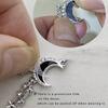 Retro Gothic Crescent Moon & Star Design Earrings For Women