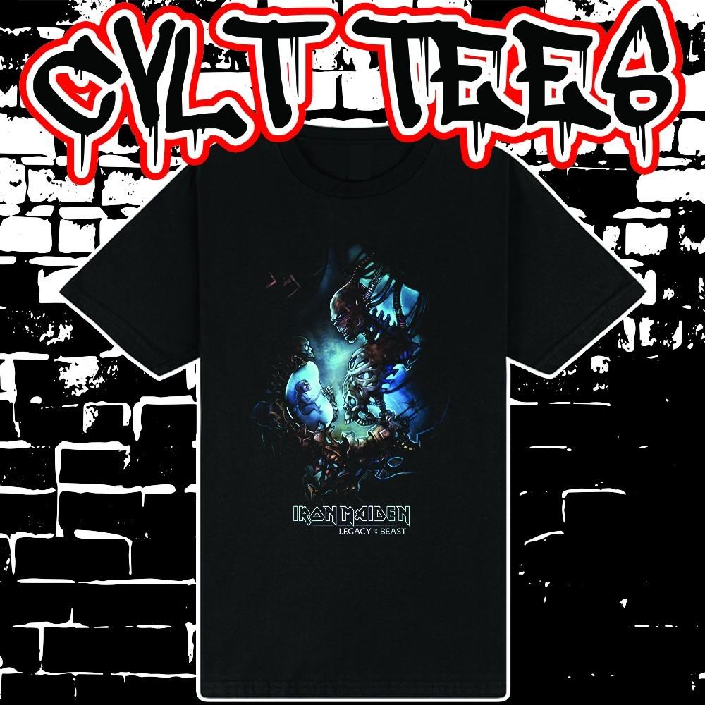 Iron Maiden style Band Tee ~ 100% Cotton Unisex T-Shirt XXXL