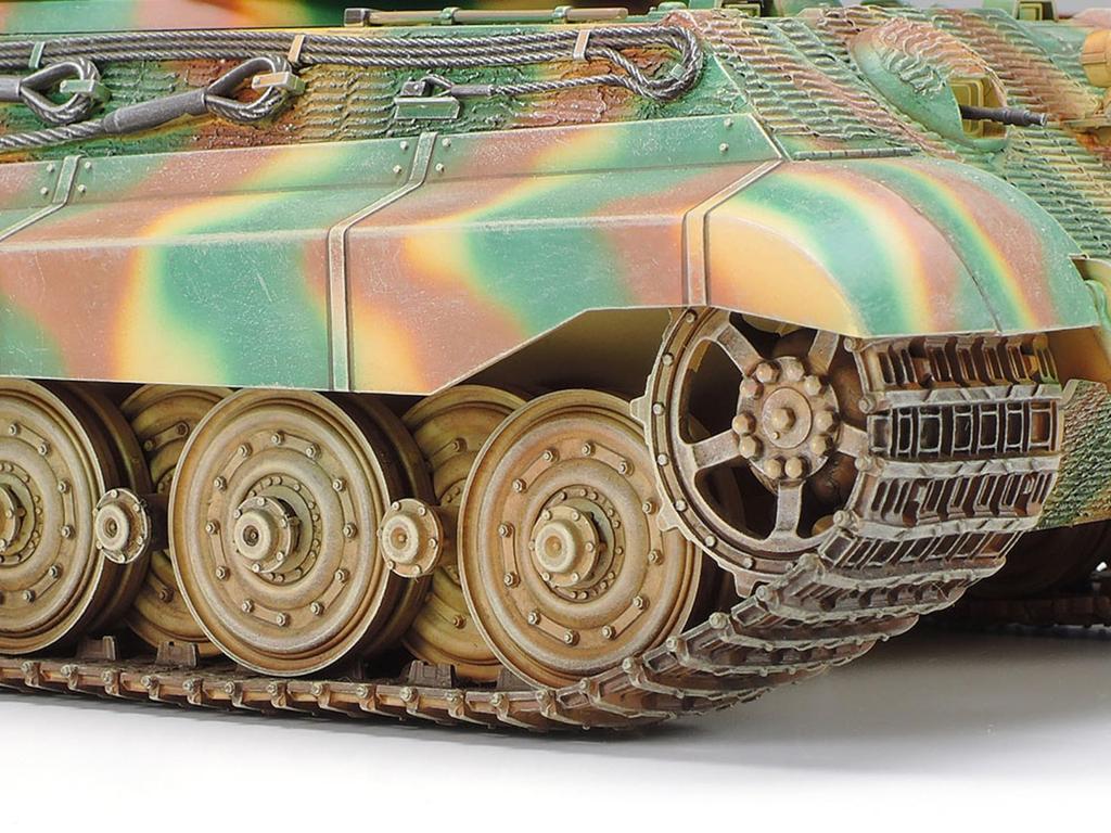 Tamiya Military Miniature Series 169 German Army King Tiger with Porsche Turret Plastic Model Kit 35169 1/35 No.