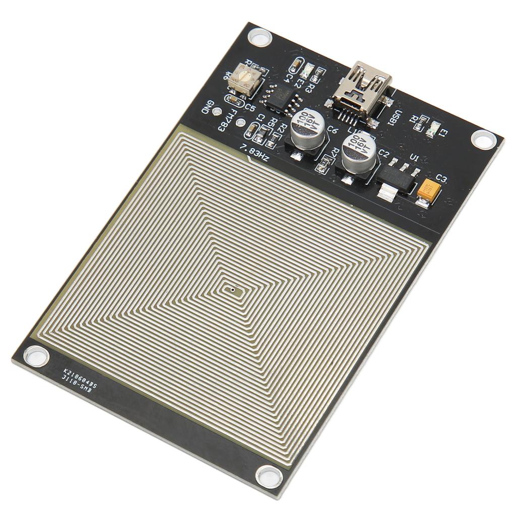 Schumann Wave Generator 7.83HZ Ultra Low Frequency Pulse Generator Sound Resonator with USB Cable