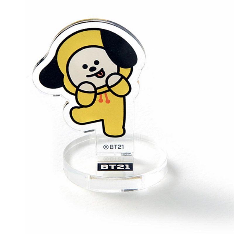 Kpop Bts Bt21 Cute Standee Action Figure Doll Van Acrylic Standing Decor Table