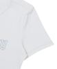 Syupeodeulai W Hole Neck Rib T-Shirt White