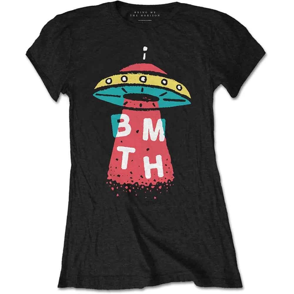 Bring Me The Horizon Alien Short Sleeve Tee Black New XXL