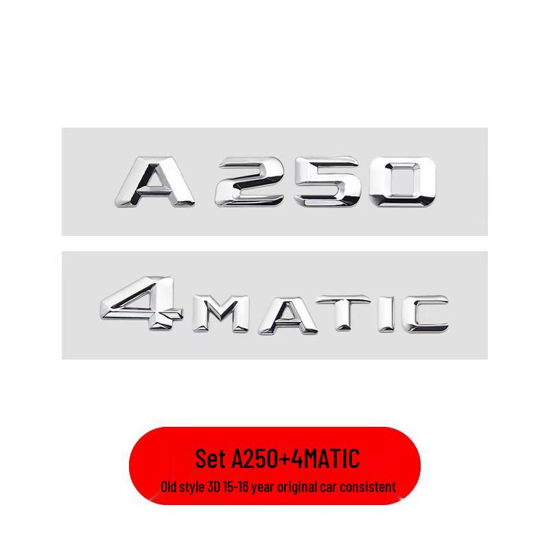 Nálepka s logom AMG na zadnú časť triedy A Mercedes-Benz pre modely A160, A180, A220L, A35L, A45S