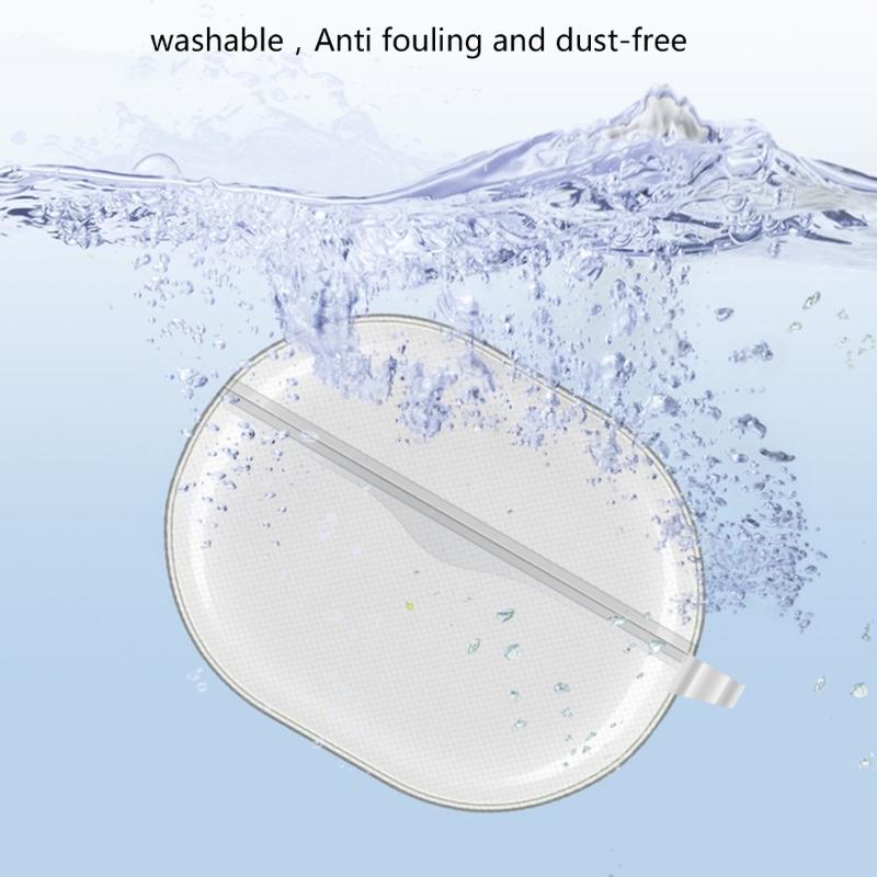 Clear Protective Carrying Case Shockproof for Air 4 Headphone Dustproof Housing Washable Scratchproof Sleeve