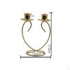 Candle Holder Metal Candlestick Candelabra Iron Candleholder Candles Stand for Living Room