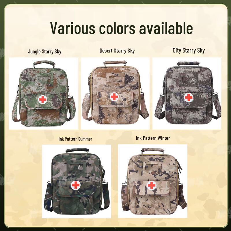 BinFu Portable Camouflage Emergency Rescue Shoulder Bag
