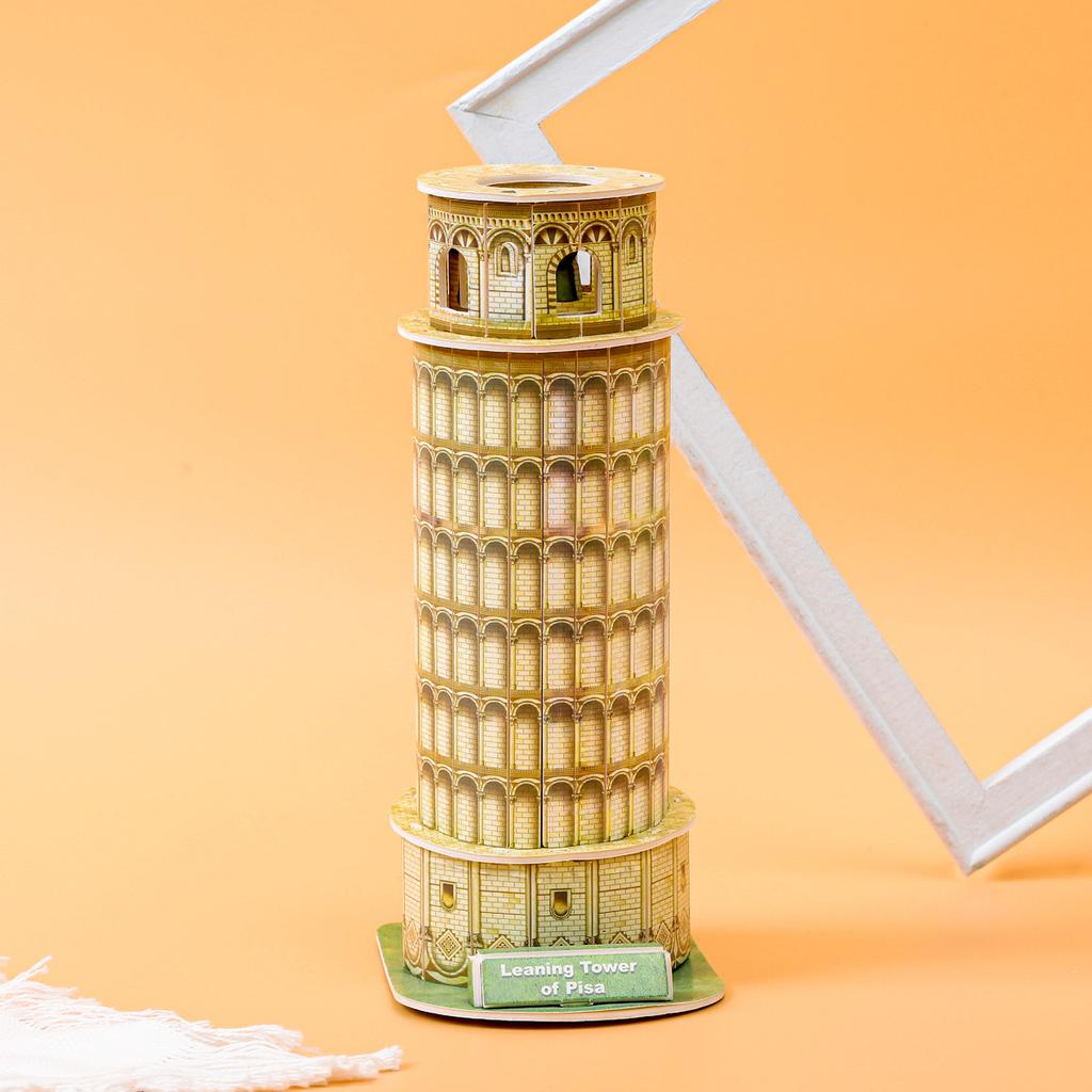 3D Stereo Puzzle Eiffel Tower Model Paper Craft DIY Handmade Educational Puzzle Toy for Kids WL-231690