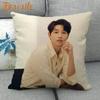 45X45cm Vincenzo Song Joong Ki KPOP Pillow Cover Square Zipper Cotton Linen Fabric Pillow Cases Bedroom Home Decorative Gift