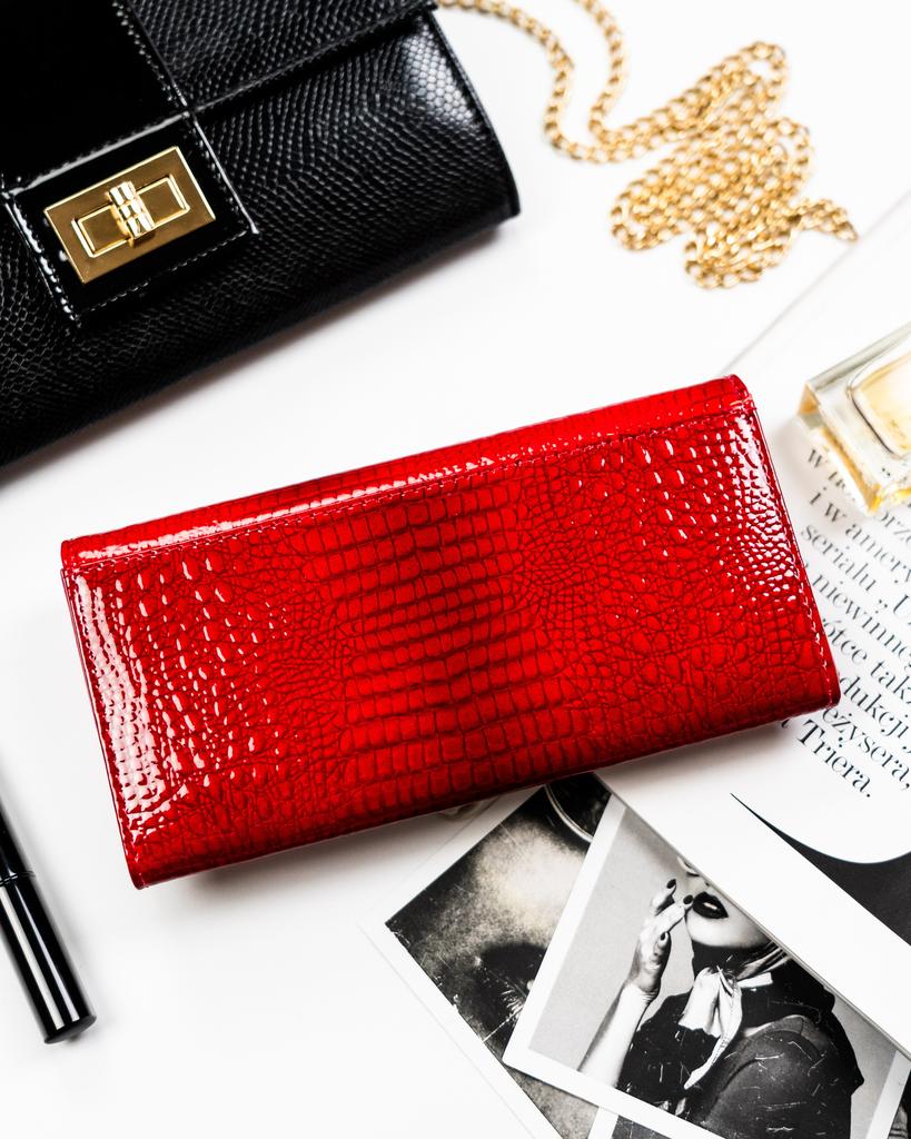 Women's Leather Wallet RH-22-1-RS-5326 Red