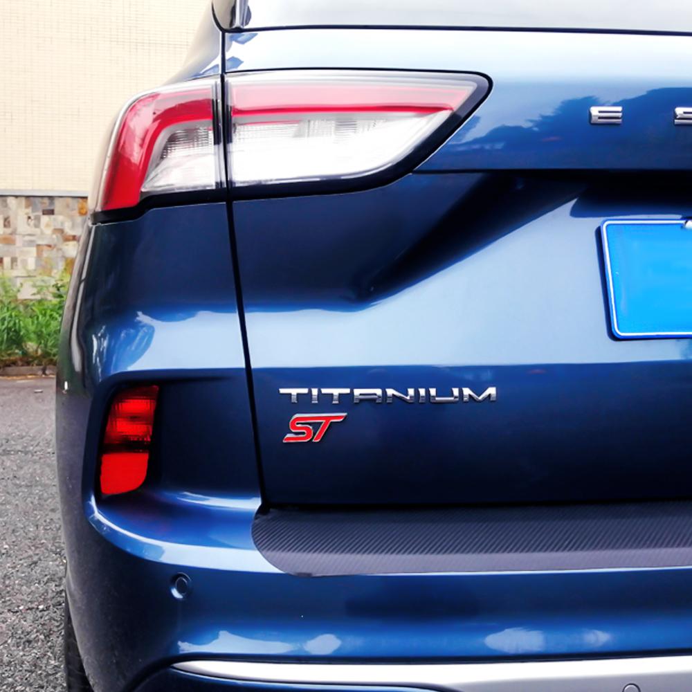 bldf8 3D Metal Car Stickers Front Grille Badge ST Emblem For Ford Focus 2 3 mondeo mk3 f150 fusion mustang mk7 mk2 Auto Accessories