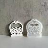 Flower Basket Candle Holder Silicone Molds DIY Candlesticks Resin Moulds Concrete Casting Moulds Easter Decorations