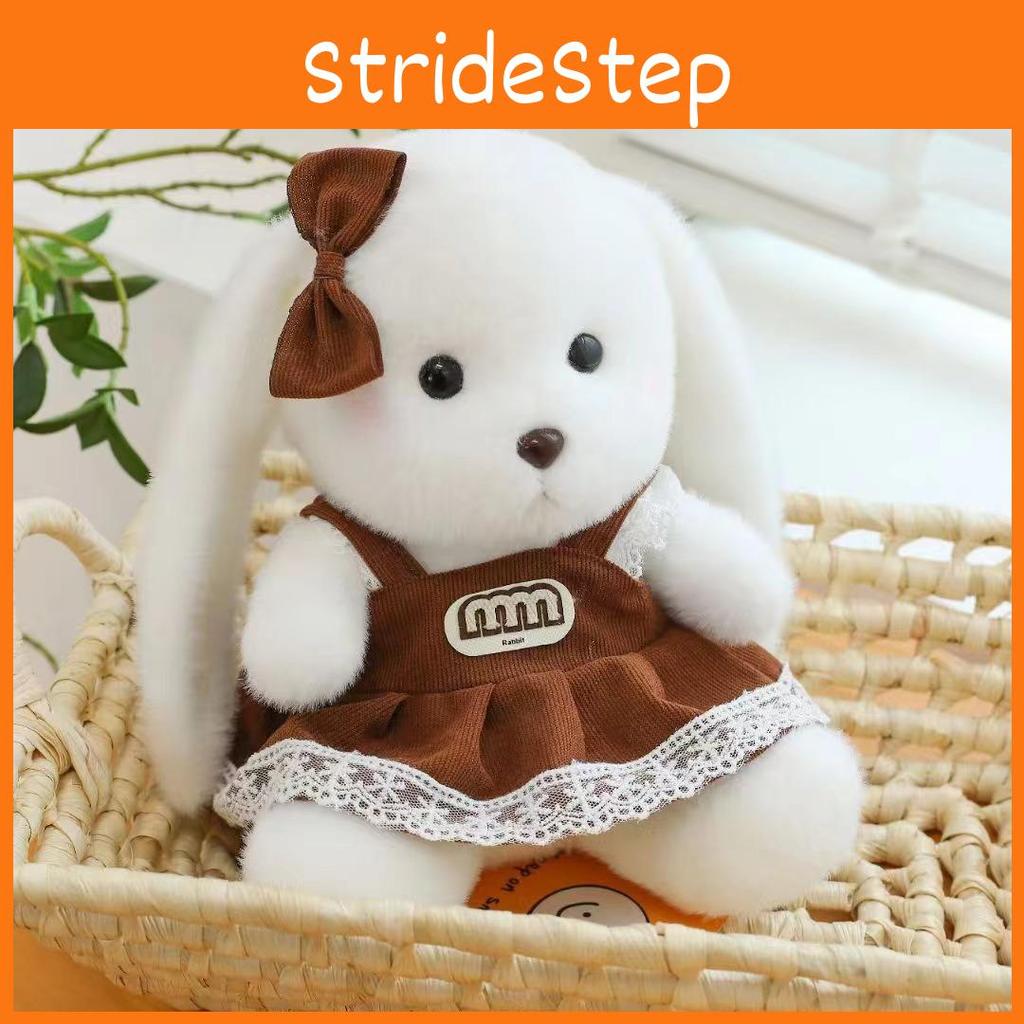 Rabbit Dress Wear Plush Toy Cartoon Stuffed Animal Doll Kids Birthday Gifts