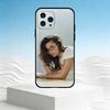 H-Hailey Bieber Phone Case For iPhone 17,16,15,14,13,12,11 Plus,Pro Max,SE4Soft Silicone Black Cover