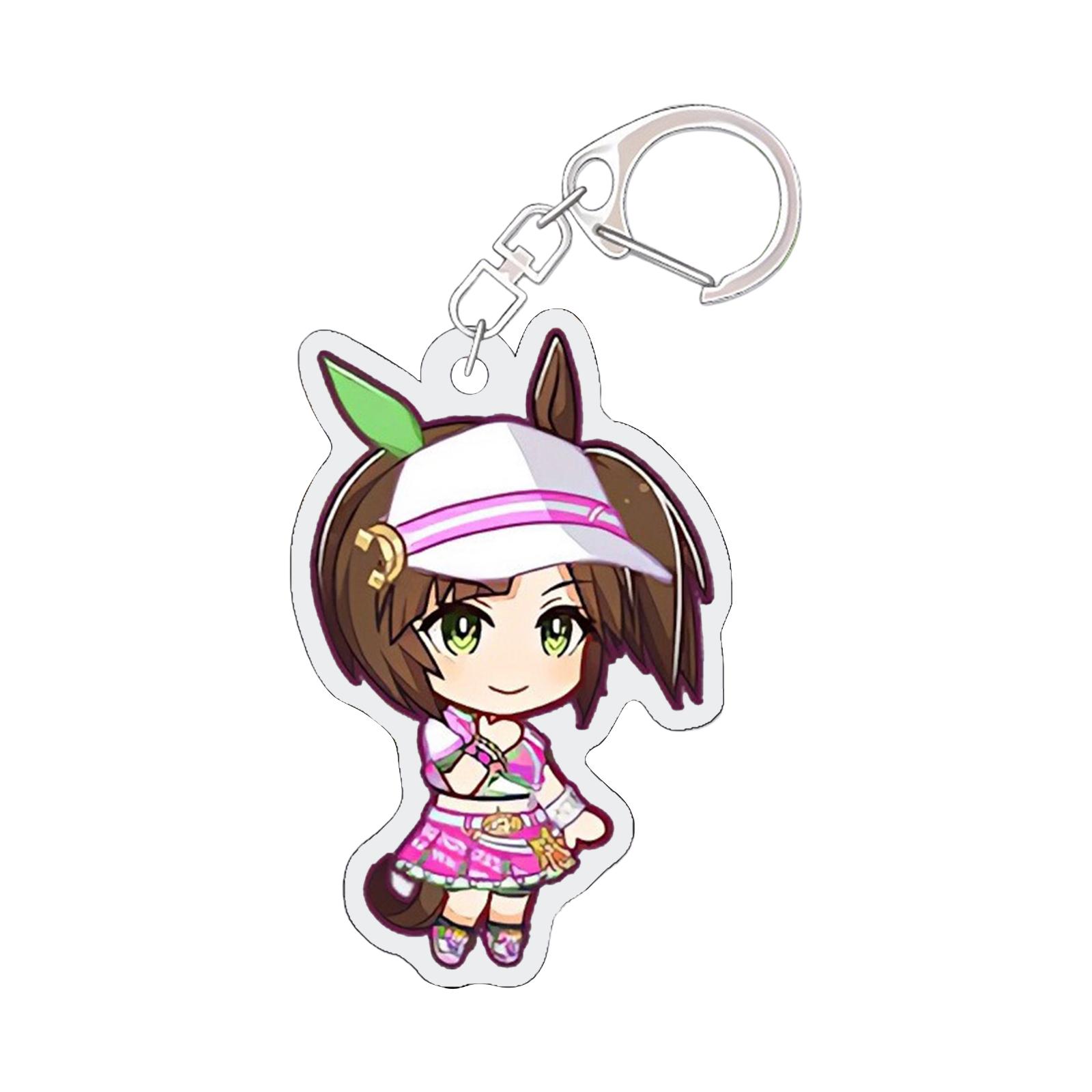 

Акриловый брелок-подвеска Студенческая школьная сумка Милое украшение Маленький подарок One Size