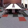Dark Blue Flame Retardant Nylon Carpet for Conference Rooms & Billiard Halls: Square PVC Wall-to-Wall Mat