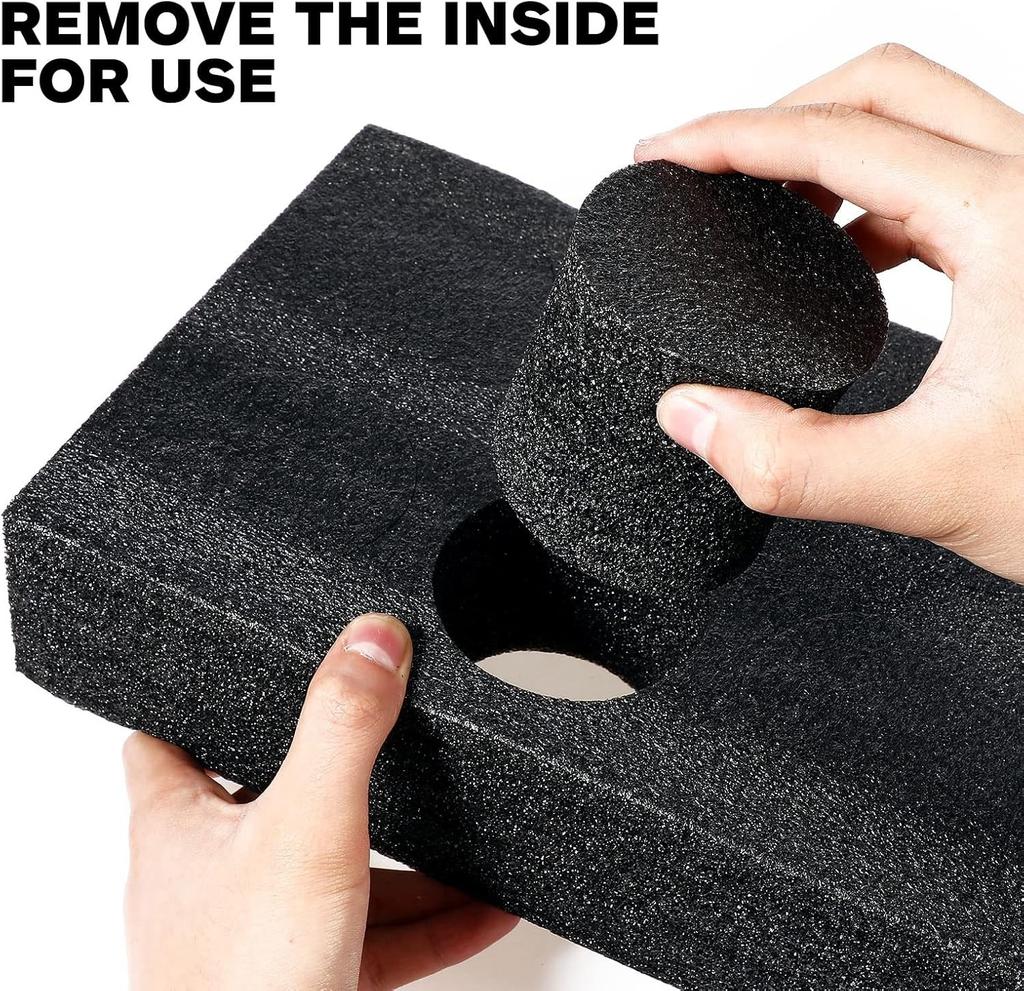 Cup Holder Thicken Foam Drink Tray Takeout Coffee Trays Disposable Beverage Delivery Holders Out Take Packing Go Carry Drinks