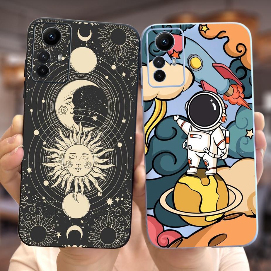 For Xiaomi Redmi Note 12S Case Cute Fashion Cartoon Cover Soft Silicone Phone Case For Xiaomi Redmi Note 12S Note12S Fundas Capa