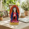 Mary Figurine Blessed Sculpture Collectible Resin Craft Religious Decor Catholic for Office