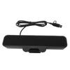 10W Clip On PC Speaker USB A USB C Wired Stereo Speaker Bar for Desktop Computer with Volume Control Mute Key