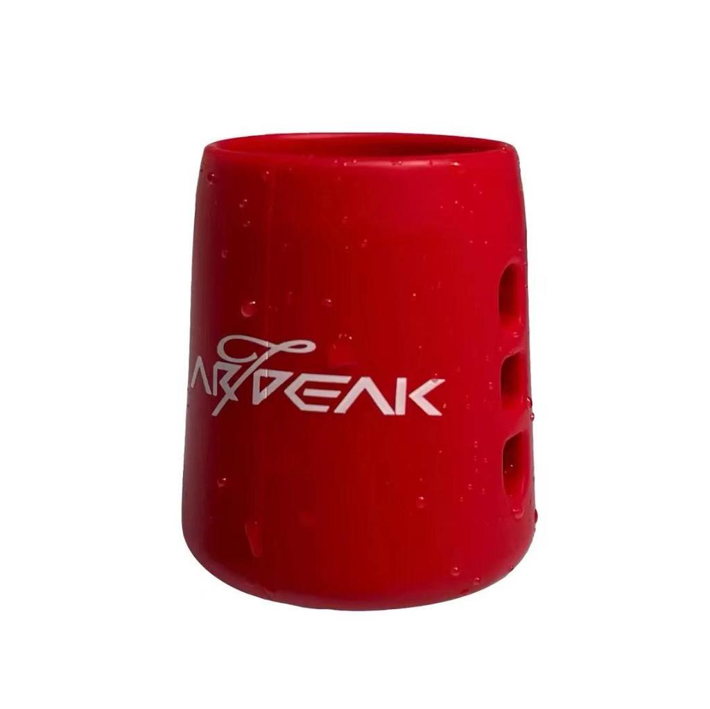Oqi Peak Large Silicone Anti-Slip Fishing Rod End Cap - Durable, Wear-Resistant Protective Cover.