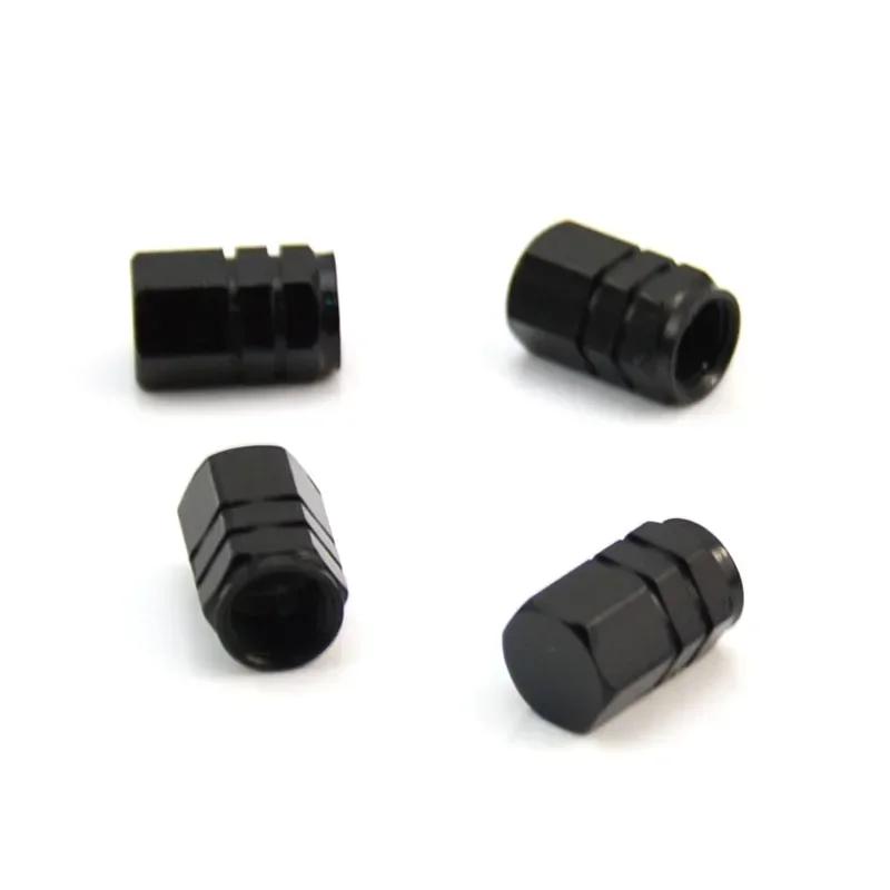 4Pcs Aluminum Tire Valve Caps – Durable Car & Motorcycle Wheel Valve Stem Covers for Rims & Nipples